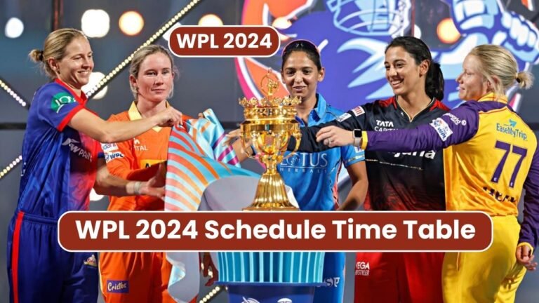 WPL 2024: BCCI ने घोषित किया Women's Premier League सीजन-2 का Schedule | WPL 2024 Schedule Time Table
